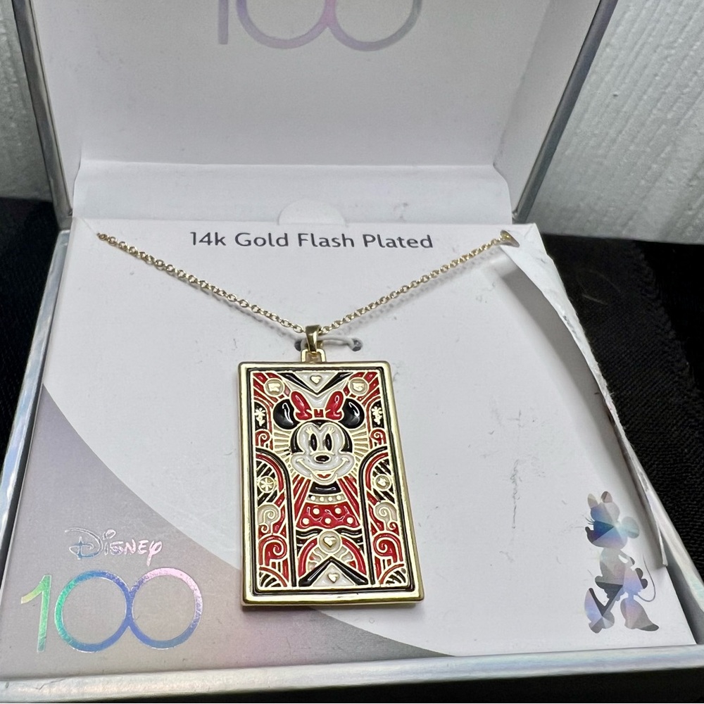 Disney 100 Minnie Mouse Necklace